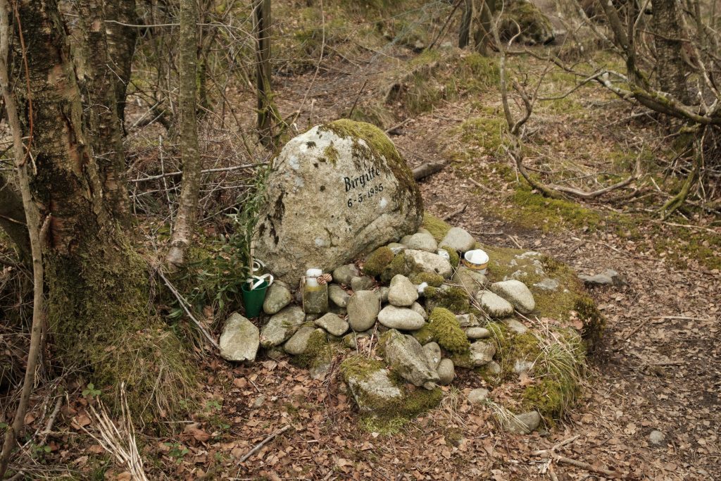Birgitte's grave